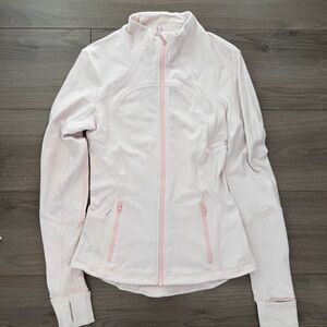 Lululemon baby pink define jacket Women's Light Pink Jacket